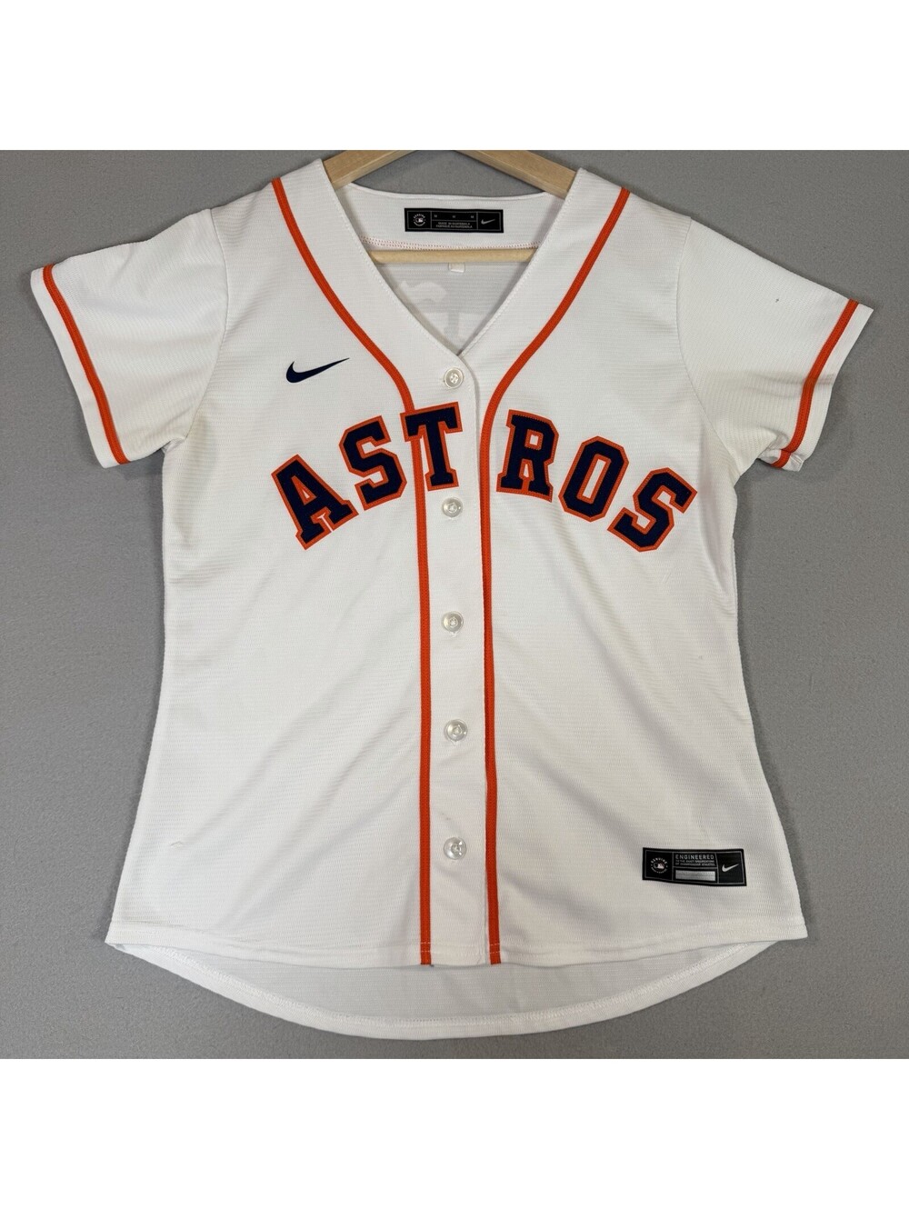 Houston Astros Jeremy Pena #3 Nike Jersey Home White Womens Medium